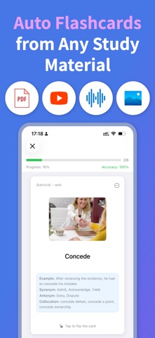 Flash cards Maker - Memoki AI Screenshot 2 of 5