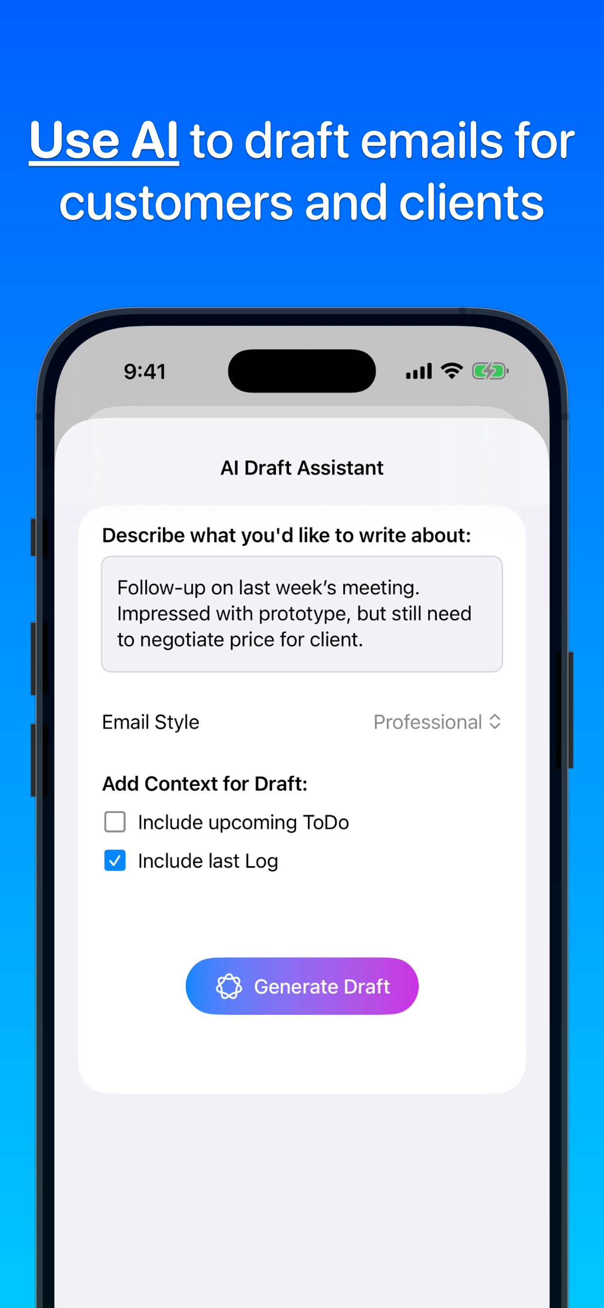 Contacts Journal CRM screenshot 7