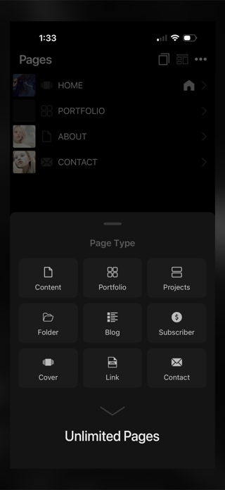 Portfolio Website Builder Screenshot 5 of 10