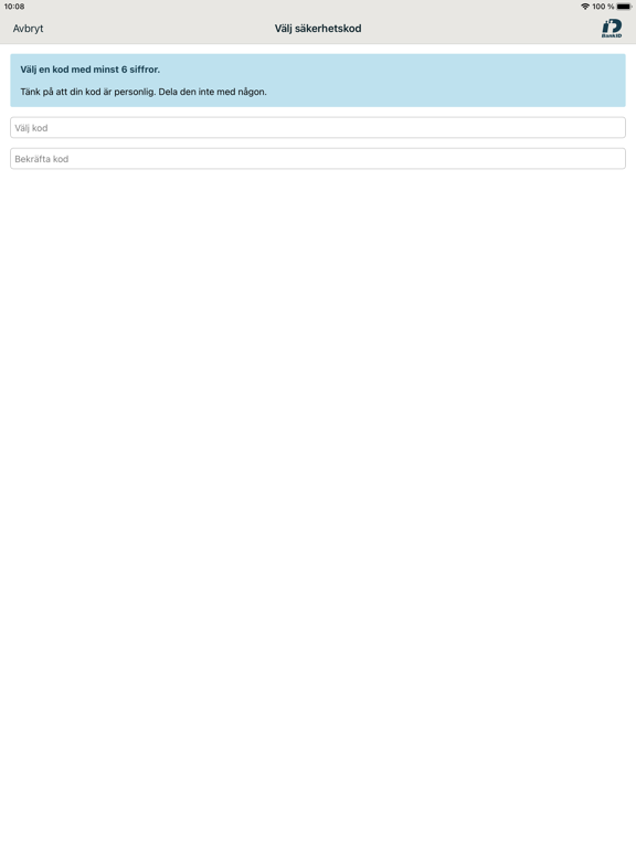 Screenshot #5 pour BankID säkerhetsapp