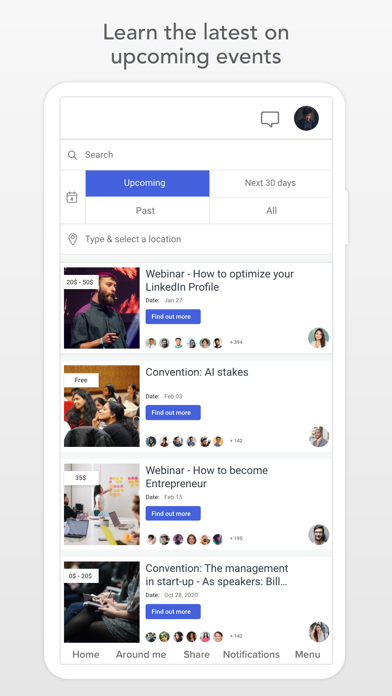 ESIEA Alumni Screenshot