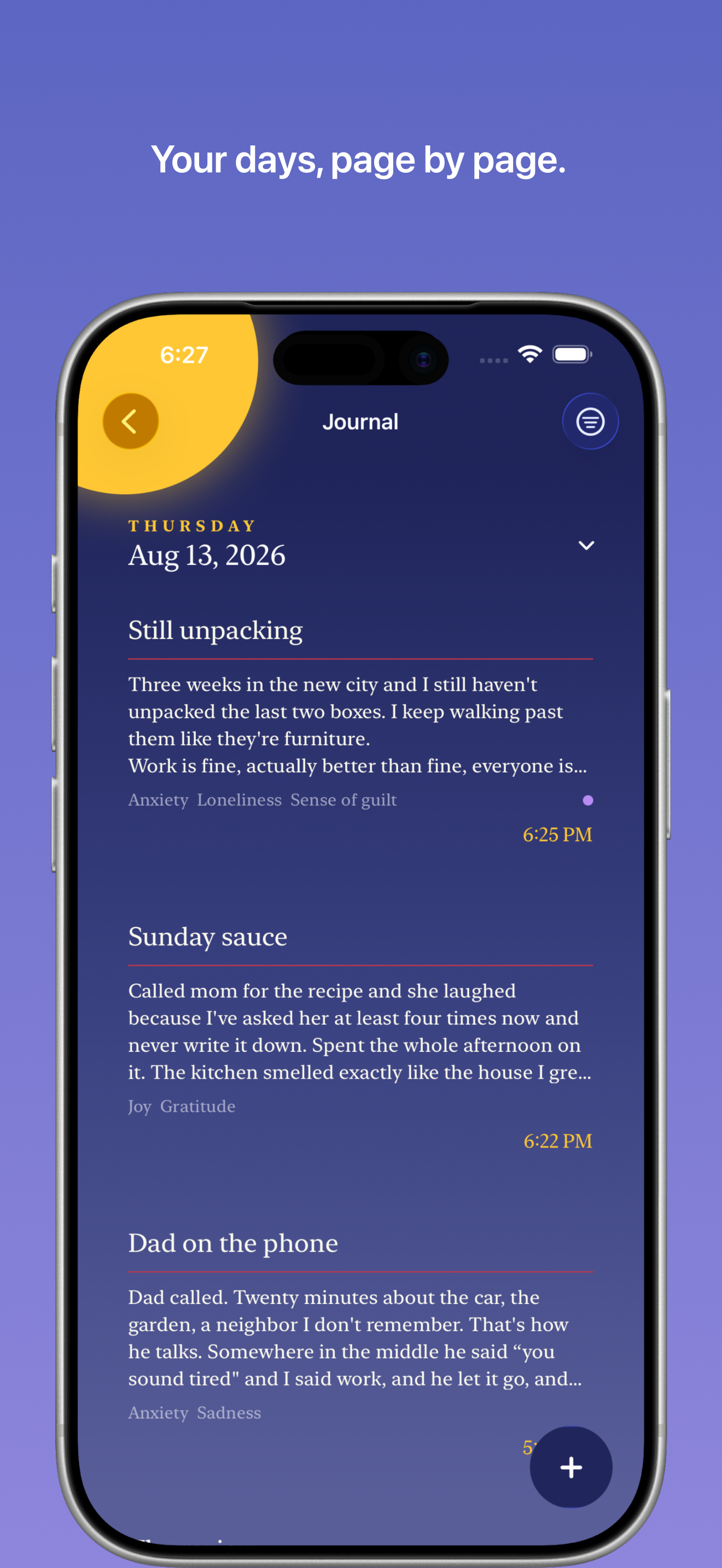 Magic Diary: AI Mood Journal screenshot 2