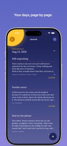 Magic Diary: AI Mood Journal iPhone screenshot