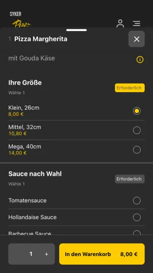 Syker Pizza Service screenshot 4