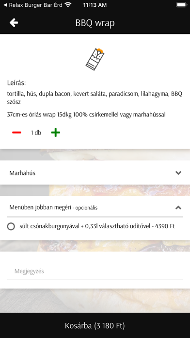 Relax Burger Bar Screenshot