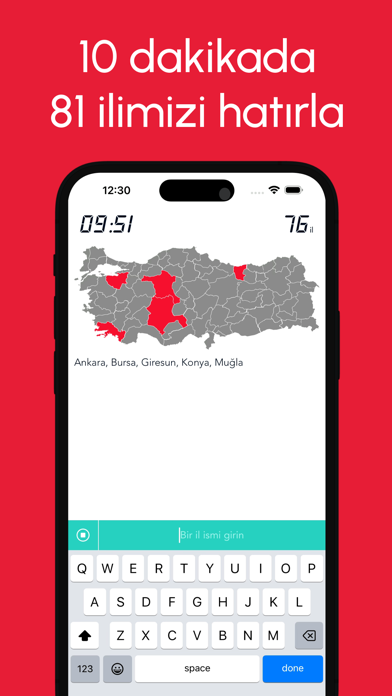 Harita Oyunu: 81 İl Tahmin Et Screenshot