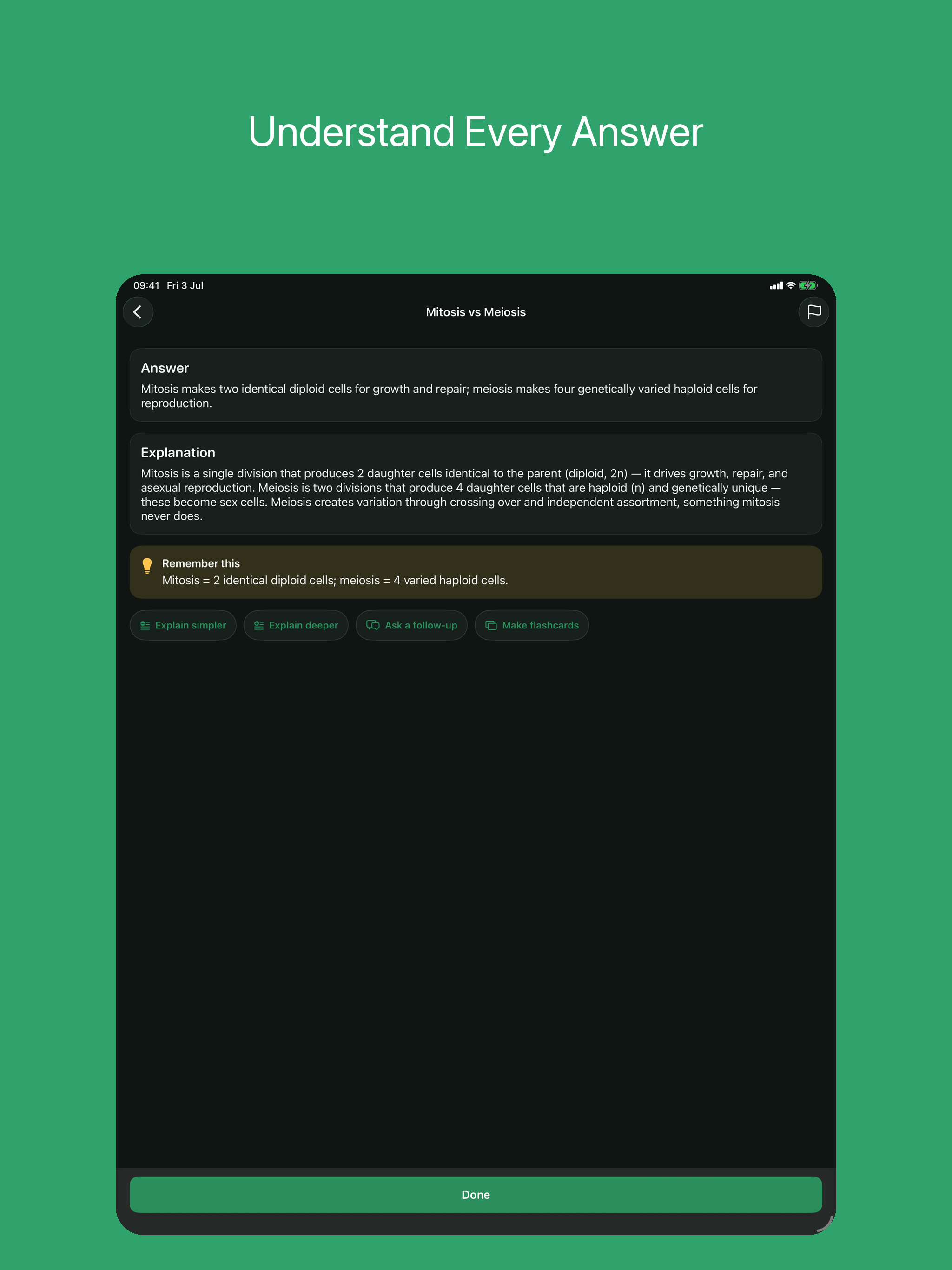 Biology AI Study & Do Homework screenshot 8