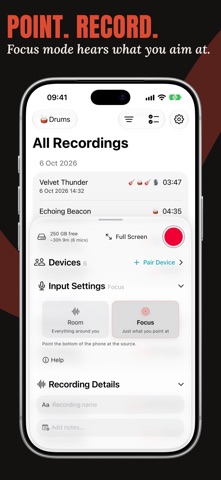 PolyMic: Multi-Phone Recorder Screenshot 5 of 8