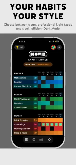 Biowiz Habit Tracker screenshot 3