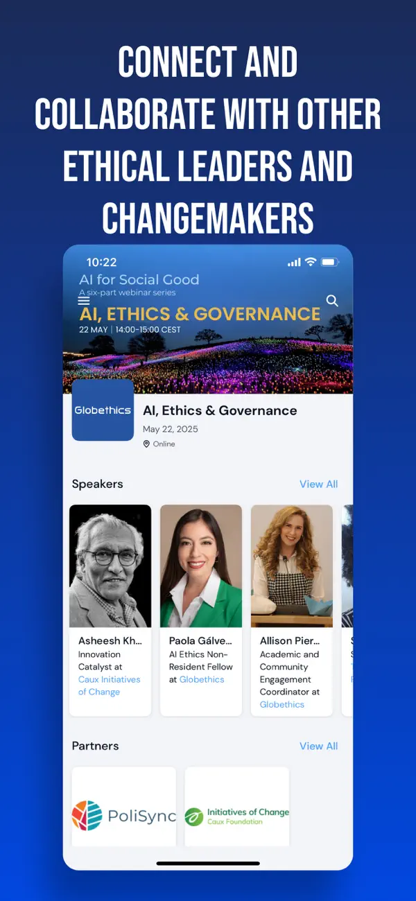 Screenshot #2 pour Globethics Events