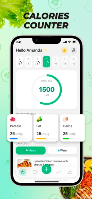 Calorie Counter: Diet Tracker screenshot 1