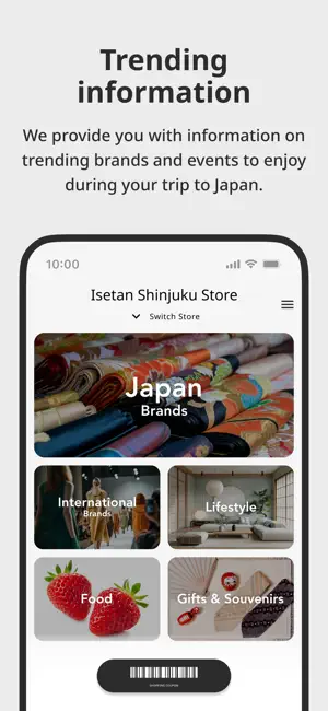 MITSUKOSHI ISETAN JAPAN screenshot 2