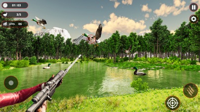 Screenshot #1 pour Chasse aux oiseaux la jungle