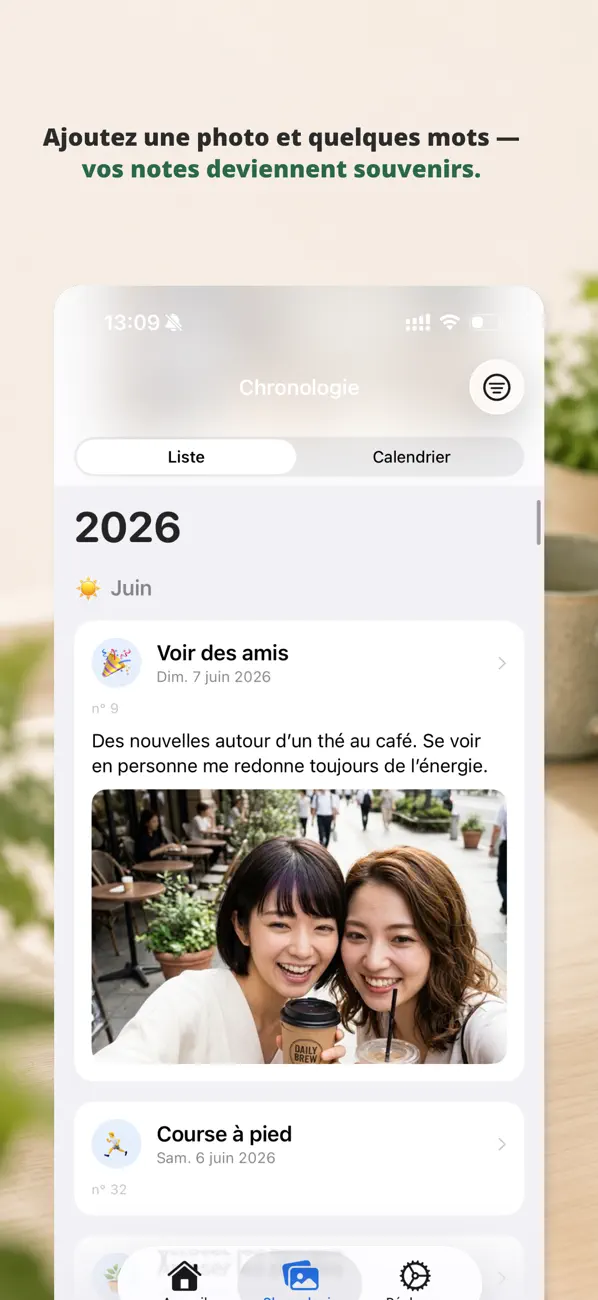 Screenshot #2 pour Depuis quand ? Vos souvenirs