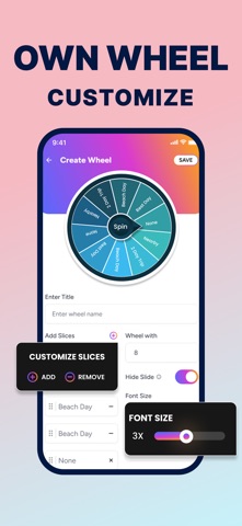 Spin The Wheel - Happy Wheels iPhone screenshot
