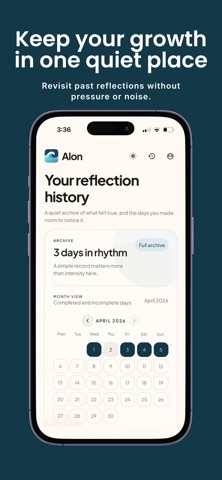 Alon: Daily Reflection Screenshot 5 of 6