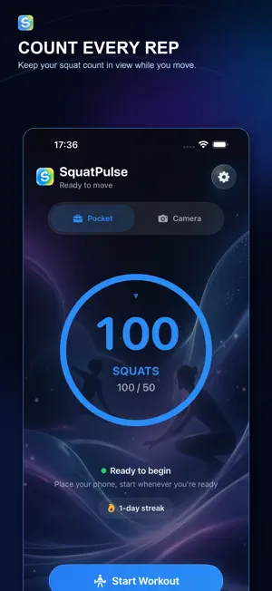SquatPulse: Squat Counter screenshot 4