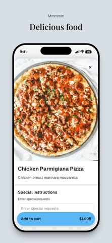 Pronto Pizzeria and Restaurant iPhone screenshot