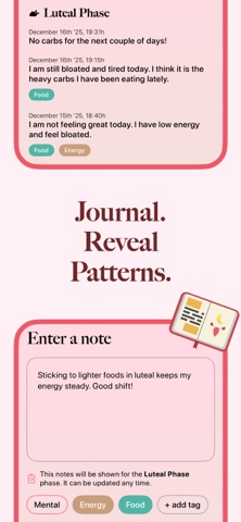 Phases: Private Period Tracker screenshot