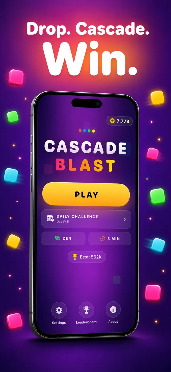 Screenshot #1 pour Cascade Blast