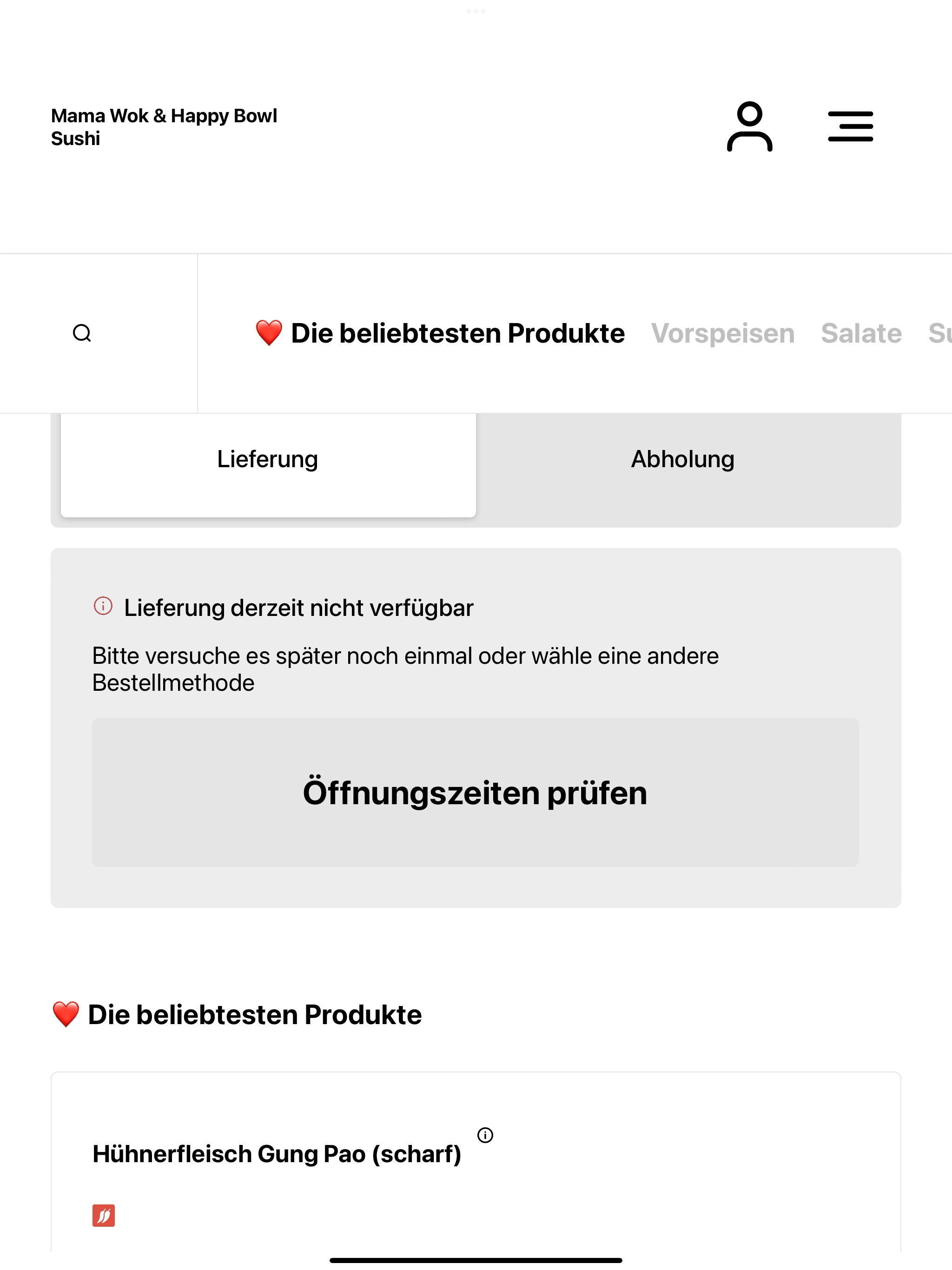 Mama Wok und Happy Bowl Sushi screenshot 7