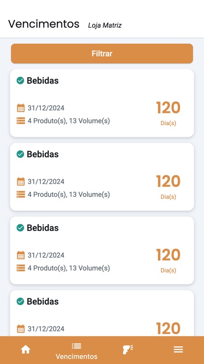 Gestão de Validades