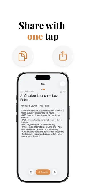 Transcribe & AI Note Taker screenshot 4