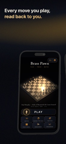 Brass Pawn: Chess Trainer Screenshot 1 of 7