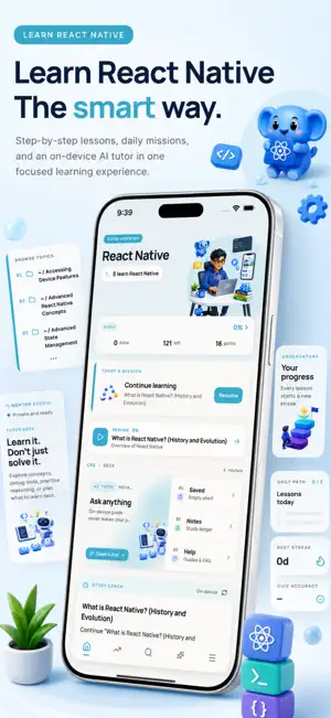 Learn React Native Offline screenshot 1