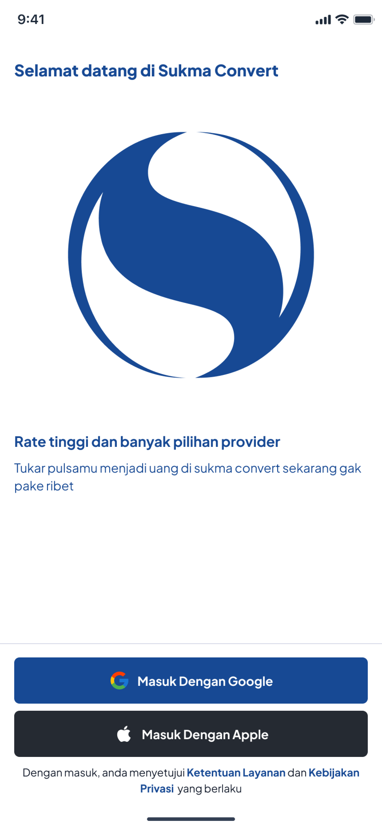 Sukma Convert - Tukar Pulsa