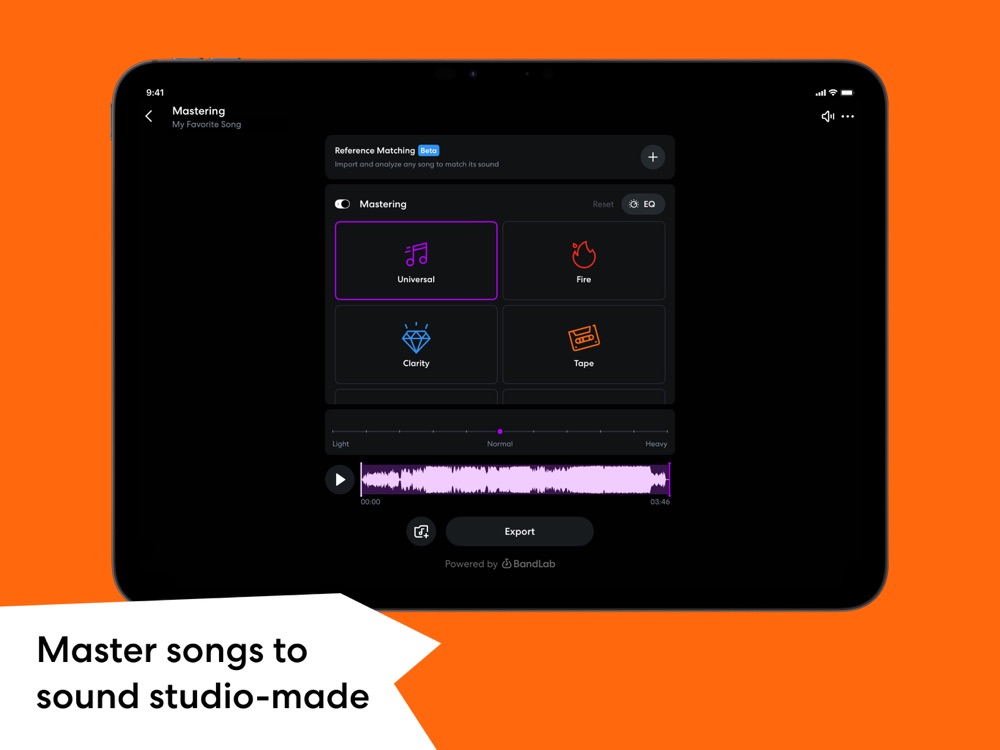BandLab – Music Maker & Beats: official iPad preview 6 (opens full image in a new tab)