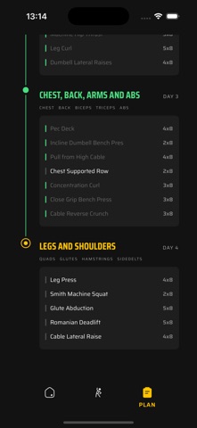 LiftCoach: Gym Workout Planner screenshot