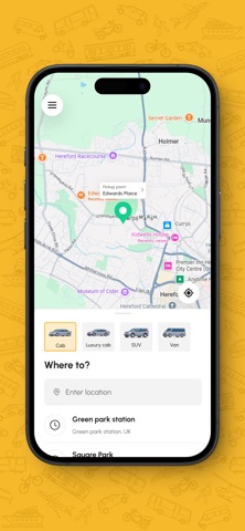 Hereford Karls Taxi iPhone screenshot