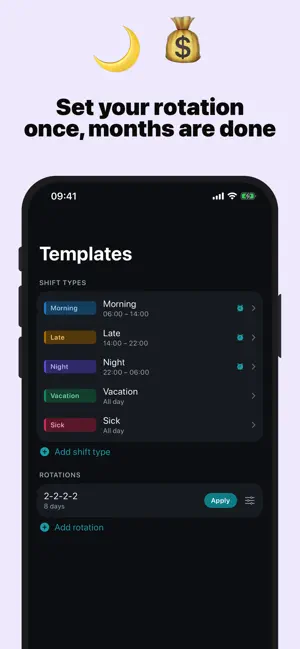 Shift Planner: Calendar & Pay screenshot 4