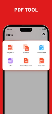 PDF Compressor - PDF Converter iPhone screenshot