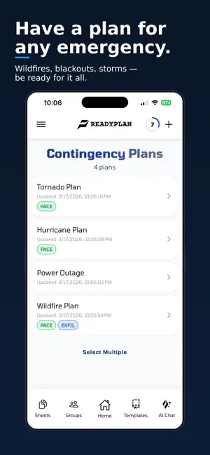 ReadyPlan: Crisis Planner screenshot 1