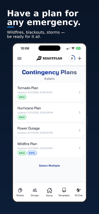 ReadyPlan: Crisis Planner Screenshot 1 of 4