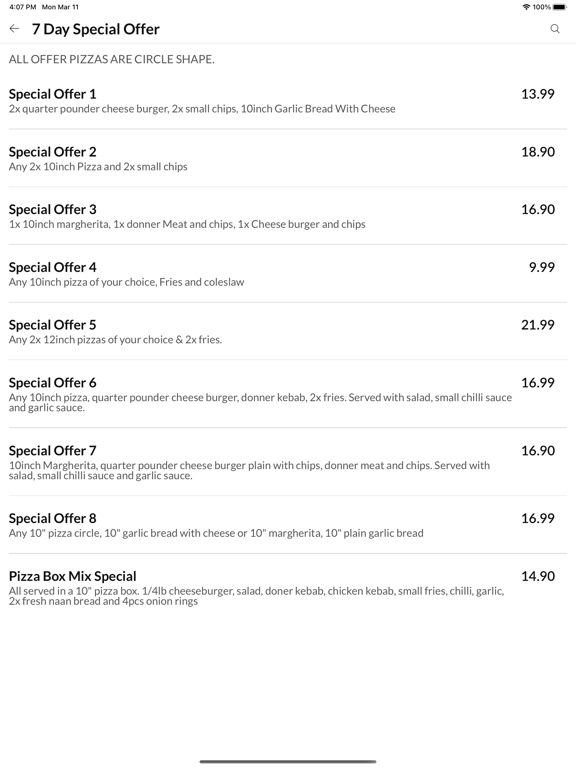 Screenshot #6 pour Fabios Pizzeria