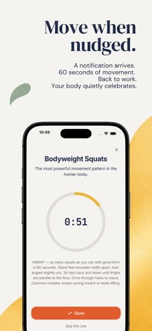 SnaqBreak: Exercise Snack App Screenshot 3 of 9