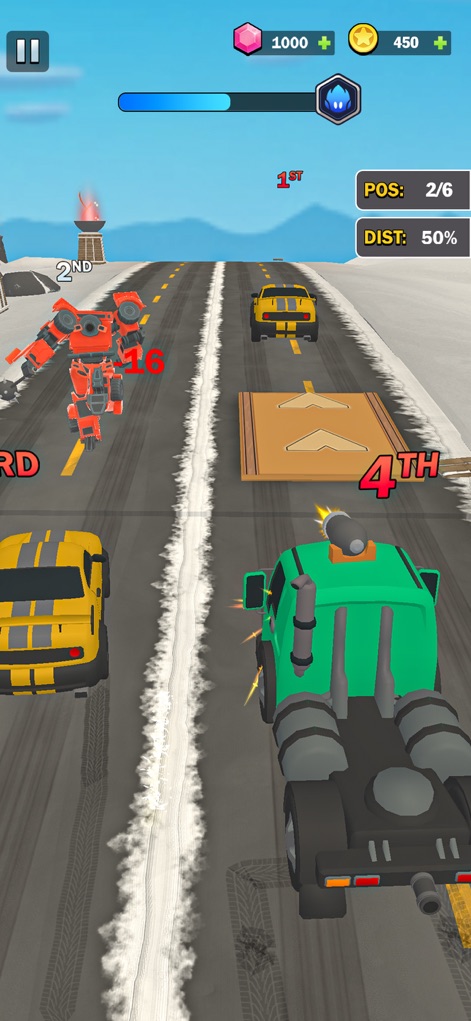 Robot Racing Game - Weather App | MWM