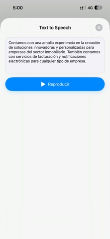 Text to Speech - Faacil Screenshot 2 of 3
