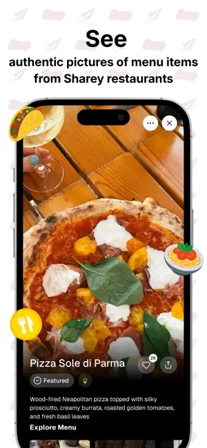 Sharey: Camera Eats First screenshot 1