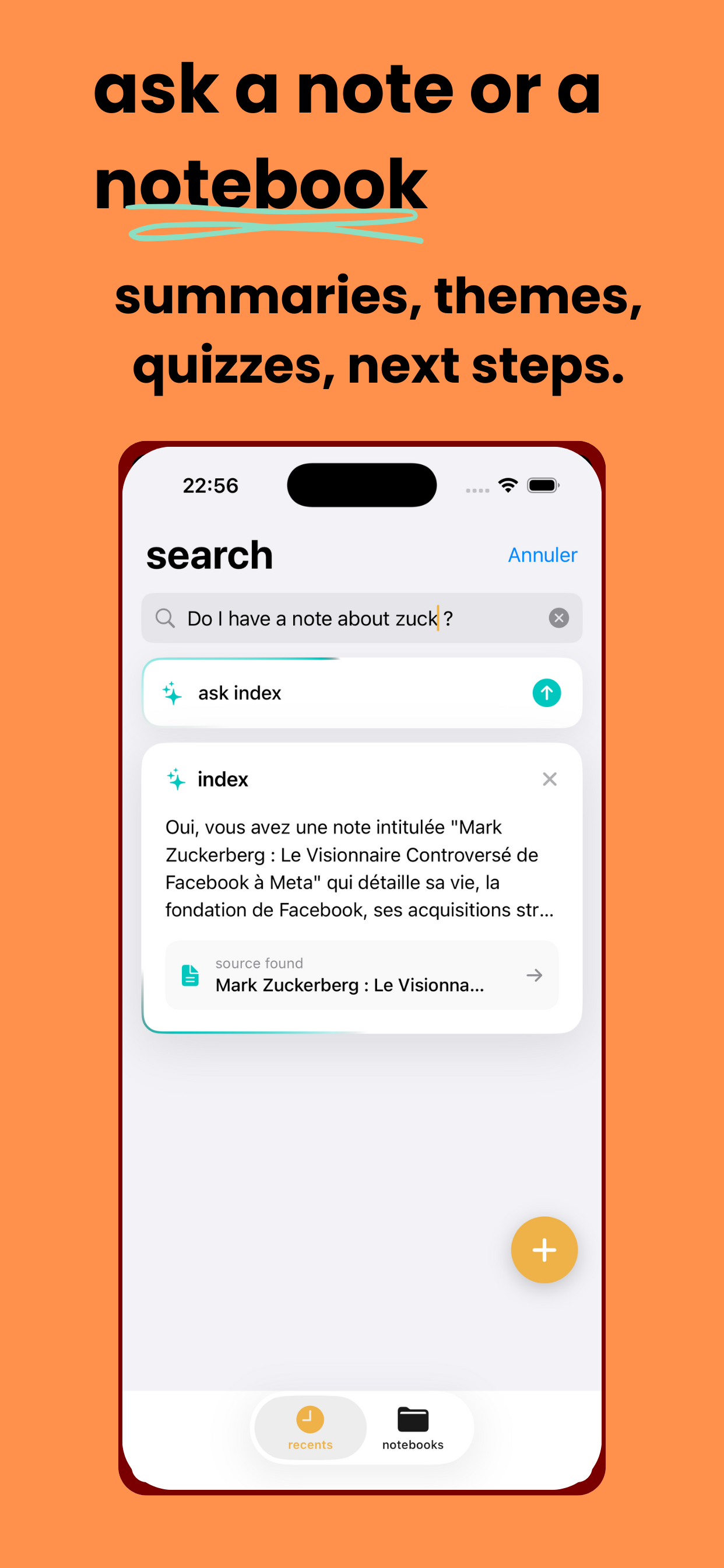 AudioNote - AI notes, Quiz, screenshot 5