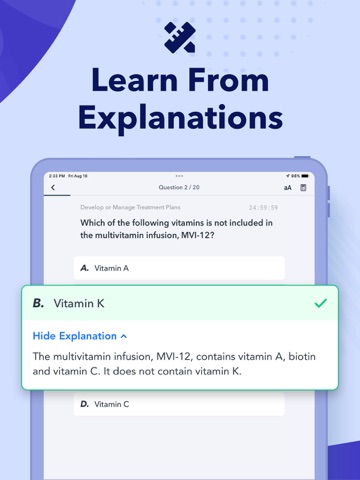 NAPLEX Practice Exam Prep 2026 iPad screenshot