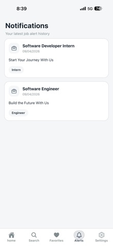 NextJobSeeker screenshot