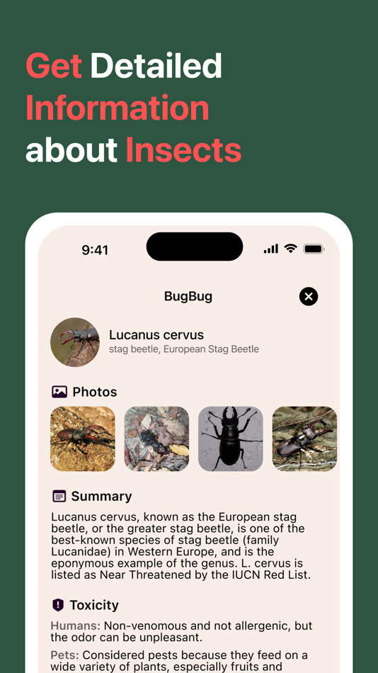 #3. AI Insect Identifier: BugBug (iOS) 由: Sirozh Tursunov