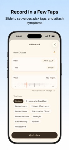 TrackWell Family Health Manage iPhone screenshot