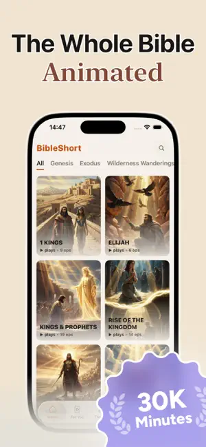 BibleShort: scroll the bible screenshot 2