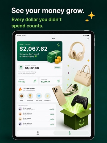 Dopamine Cart: Fake Shopping iPad screenshot