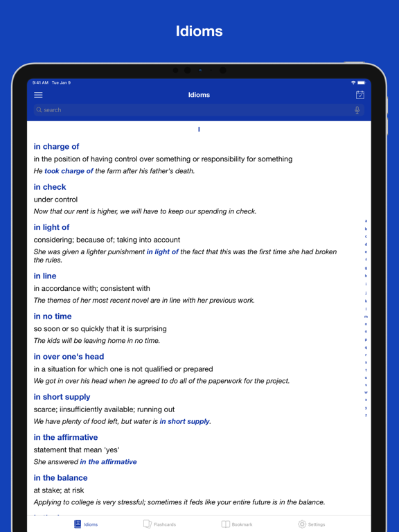 Screenshot #4 pour Mastering Idioms for TOEFL®
